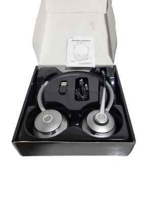 vonztek wireless headset with microphone. NEW. - Image 1 of 4