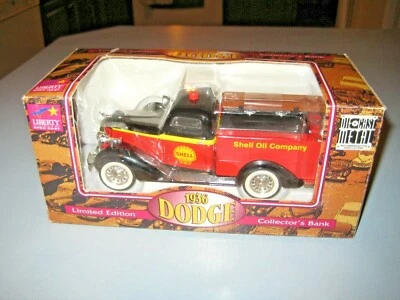 Shell Oil Company 1936 Dodge Panel Delivery Bank Liberty Classics by Spec Cast - Image 1 of 4