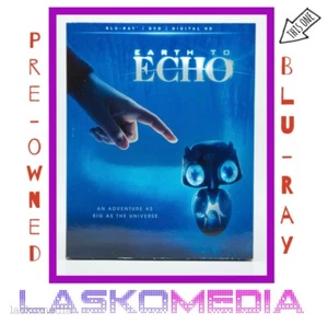 Earth to Echo (Blu-ray/DVD, 2014, 2-Disc Set) W/ Slip Cover MINT - Picture 1 of 7