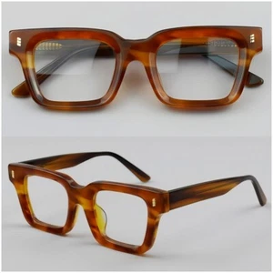 Retro Dick Acetat Brille Brillengestell Herren Damen Vintage Stil Klassisch Unisex - Bild 1 von 34