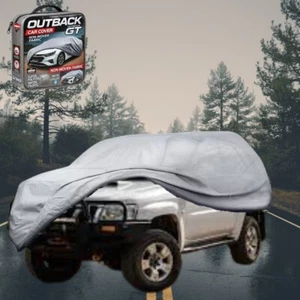 SilverShield Outdoor Car Cover for Nissan Patrol Y61 1997 - 2016 SUV LC Univ Fit - Picture 1 of 8