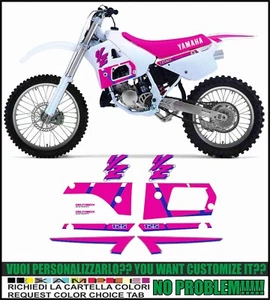 ADESIVI YZ 125 1991 KIT COMPATIBILE - Picture 1 of 1