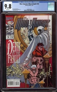 Marc Spector, Moon Knight # 58 CGC 9.8 White (Marvel, 1994) Stephen Platt cover - Picture 1 of 1