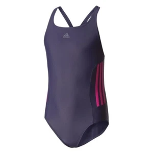 Adidas costume piscina intero bimba-ragazza Infinitex BS0352 viola-fucsia - Foto 1 di 3