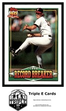 1991 Topps #8 Bobby Thigpen Chicago White Sox ~A5D