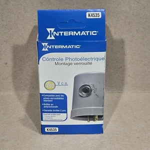 New Intermatic K4535 Photo Control Locking Type Mountingl; 480VAC; 15A - Picture 1 of 3
