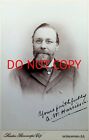 Older Man Wearing Glasses Cabinet Card Photo London Stereoscopic Co (846) NAMED