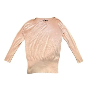 White House Black Market Damen Pullover Sweater Medium hellrosa Rundhals - Bild 1 von 5