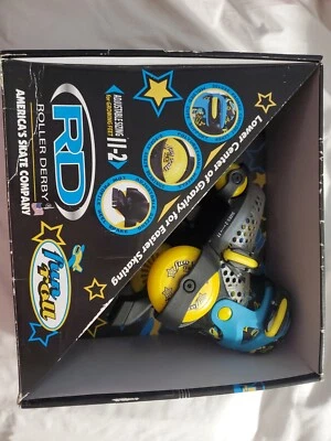 : RD Roller Derby Adjustable Inline Boy's Adjustable Size 2-11 - Image 1 of 4