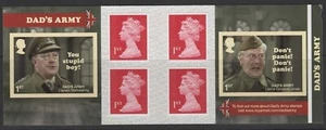 2018 Royal Mail Stamps PM61 'Dads Army' PLAIN Booklet - Picture 1 of 1