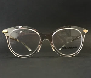 Dolce & Gabbana Eyeglasses Frames DG1292 3073 Gold Iridescent Clear 51-18-140 - Picture 1 of 12