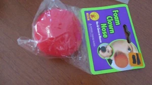 Rubine rote CLOWNNASE ~ Halloween Zubehör ~ Neu in Verpackung - Bild 1 von 2