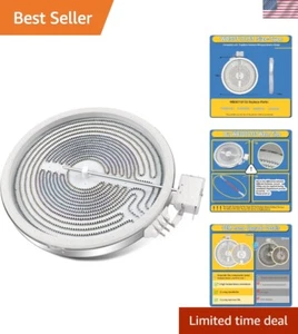 Brushed 9-Inch Dual Radiant Element - GE Hotpoint Compatible - 2- - Picture 1 of 8
