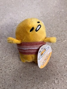 Sanrio Gudetama The Lazy Egg Cutie Cuff Slap Band Bacon NWT - Picture 1 of 2