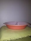 Vintage Agee Pyrex Pink Divided Dish 0- 0Dd-200