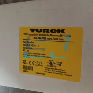 Módulo de puerta de enlace TURCK FDNP-XSG16-TT 1 PIEZA FDNP-XSG16-TT nuevo - Imagen 1 de 1