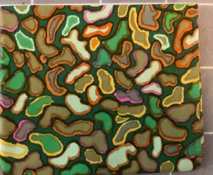 KAFFE FASSETT CAMOUFLAGE GREEN GP44 fat quarter original issue 4 available - Picture 1 of 4