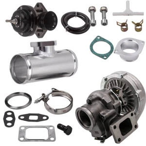 T3 T04E V-band Turbocharger Turbo.63 A/r Wastegate Blow Off Valve for Toyota - Picture 1 of 10