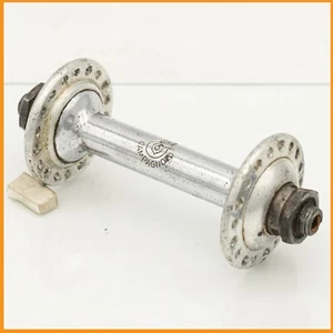 CAMPAGNOLO GRAN SPORT FRONT HUB 36 HOLES ROAD BIKE VINTAGE 50S STEEL OLD BICYCLE - Picture 1 of 6