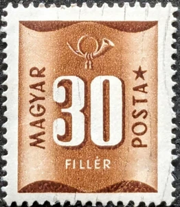STAMP Hungary SGD1216 1951 30f Postage Due Numerals Used - Picture 1 of 1