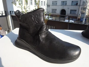 THINK WAIV 000018 Schuhe Stiefel SOFT Leder Nappa Schwarz Austria Gr.39,5 Neuw - Bild 1 von 16