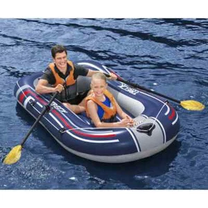 Bestway Hydro-Force Opblaasboot met pomp en roeispanen blauw Roeiboten Bestway - Afbeelding 1 van 12