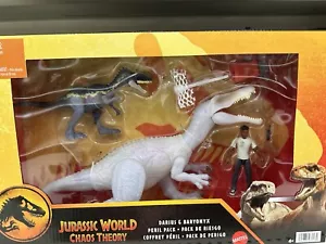 Jurassic World Chaos Theory Darious & Baryonyx & Monolophosaurus Actionfiguren - Bild 1 von 11
