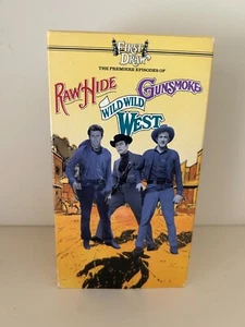 First Draw VHS Series ~ Gunsmoke / Rawhide / Wild West ~ Premier Episodes! - Picture 1 of 3
