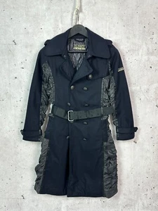 Gabardina para mujer Marithe Francois Girbaud cerrada estilo vanguardista lana-nylon” - Imagen 1 de 11