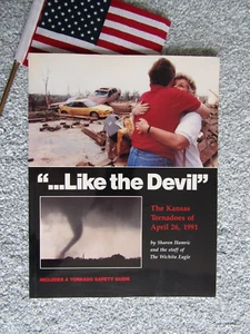 "Wie der Teufel" Tornados von Kansas 26. April 1991 Veröffentlichung - Bild 1 von 7