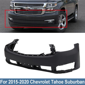 W/o Sensor Holes Primed Front Bumper Cover For 15-20 Chevrolet Tahoe/Suburban