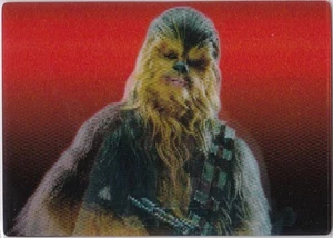 STAR WARS 2016 TOPPS EVOLUTION MORPH INSERT CARD CHEWBACCA 9OF9 NINE OF NINE - Picture 1 of 2
