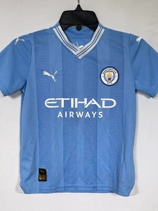 Manchester City Heimtrikot blau 2023/2024 Jugend SMALL 9-10Y - Bild 1 von 10