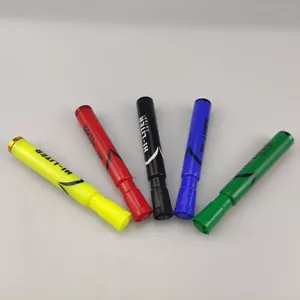 Kreativer Markierstift geformtes Metallrohr tragbar abnehmbar Metall Tabakrohr - Bild 1 von 6
