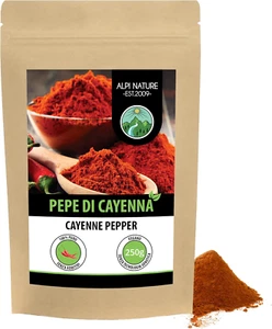 Peperoncino Di Caienna Macinato (250G), Pepe Di Cayenna in Polvere, 100% Natural - Foto 1 di 12