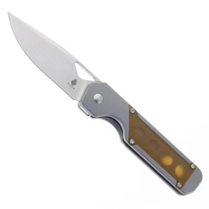 WMK Exclusive Kizer Militaw Pocket Knife Ultem Handle 154CM Steel Ki3634E3 - Picture 1 of 4