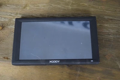 XGODY X4 GPS Satellite Navigation Black 256MB 8GB BT Car Sat Nav Navigator Unit - Image 1 of 3