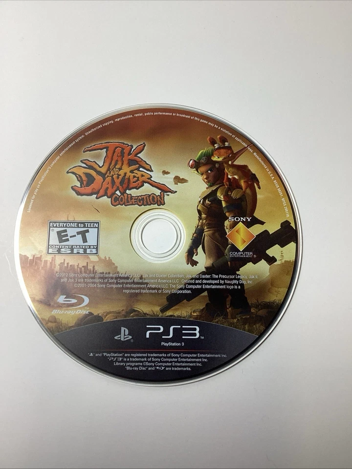 Jak and Daxter Collection (Sony PlayStation 3, 2012, Tested Working, Game Only) - Image 1 of 1