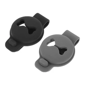 2 Pezzi Manicotti di Protezione Anti-Smarrimento per Animali Domestici Compatibili per Airtag (Nero, Grigio) - Foto 1 di 12