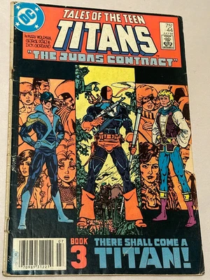 Tales of the Teen Titans #44 Marvel 1984 Quiosco 1ª aplicación. Nightwing bajo grado Foto 1 de 4