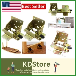 Heavy-Duty Foldable Frame with Self-Locking Hinge for Space-Saving Tables and... - Picture 1 of 12