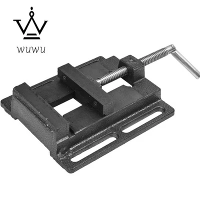 Small Plain Vise Simple Jig Flat Jaw Vise Cast Iron Woodworking Pliers - Image 1 of 4