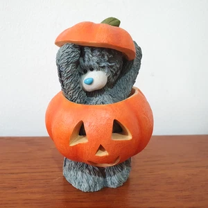 ME TO YOU TATTY TEDDY BEAR RESIN PUMPKIN PATCH FIGURINE BOXED HALLOWEEN - Picture 1 of 10
