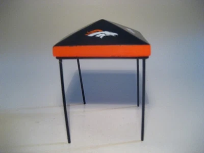 DE COLECCIÓN NFL DENVER BRONCOS MINIATURA TIENDA DE CAMPAÑA COLECCIONABLE RARA ÚNICA Foto 1 de 4