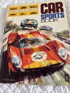 Car Sports Book 1968 (Young World Productions, 1968) Vintage Children's Hardback - Picture 1 of 4