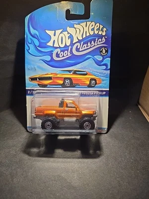 Camioneta Toyota Hot Wheels 2014 Cool Classics Spectrafrost Orange 1987 Foto 1 de 4