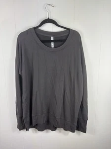 Athleta Damen Coaster Luxe Recovery Sweatshirt Gr. XL Gym Workout Athletic - Bild 1 von 8