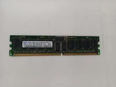 512MB PC DDR1 DDR PC3200R-3031-A3 DDR-400 3200 400MHZ ECC-REG RDIMM  - Image 1 of 2