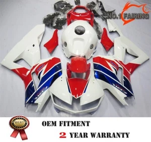 Fit for Honda 2013-2025 CBR 600RR White Fairing Kit Plastic Injection Bodywork - Picture 1 of 8