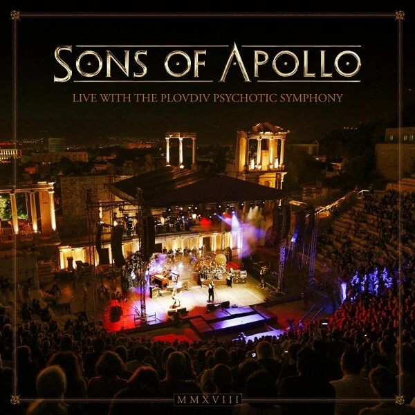 SONS OF APOLLO - LIVE WITH THE PLOVDIV PSYCHOTIC SYMPHONY  5 CD NEU - Bild 1 von 1